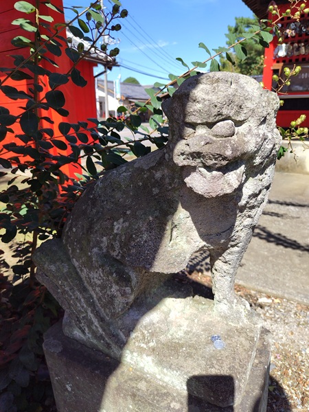 子ノ神神社の狛犬