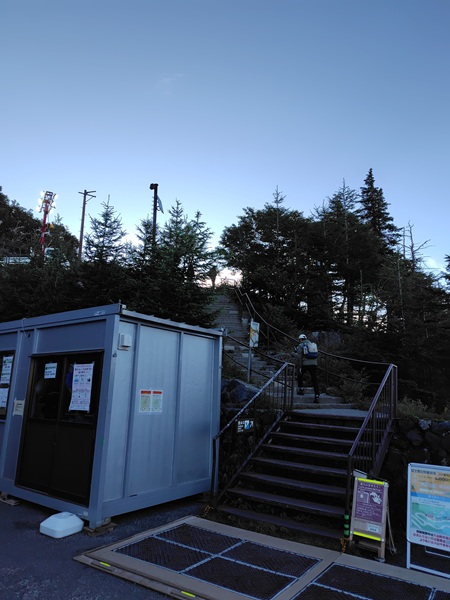 富士宮口登山口